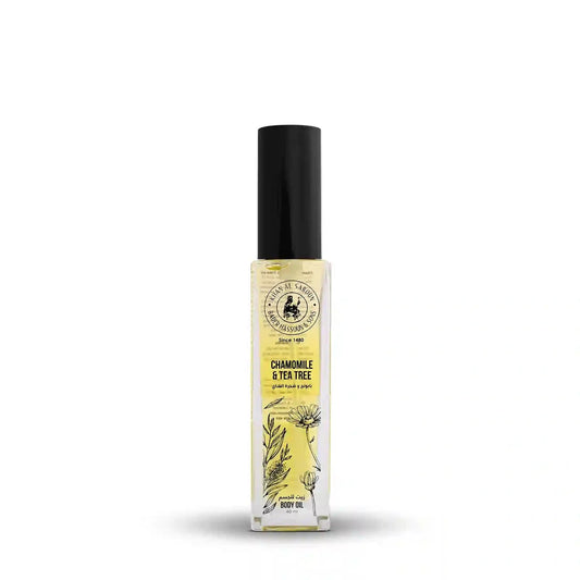 Huile corporelle Camomille et Arbre à thé – 40 ml