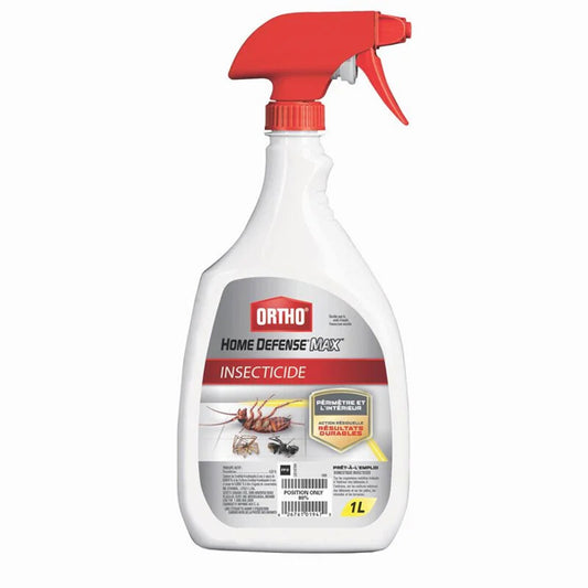 Ortho® Home Defense Max® Anti-Insectes Intérieurs et Périphériques Prêt à l'Emploi