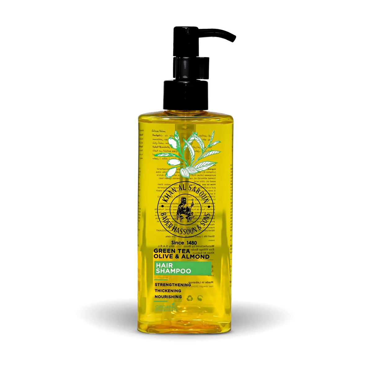 Soins capillaires au thé vert