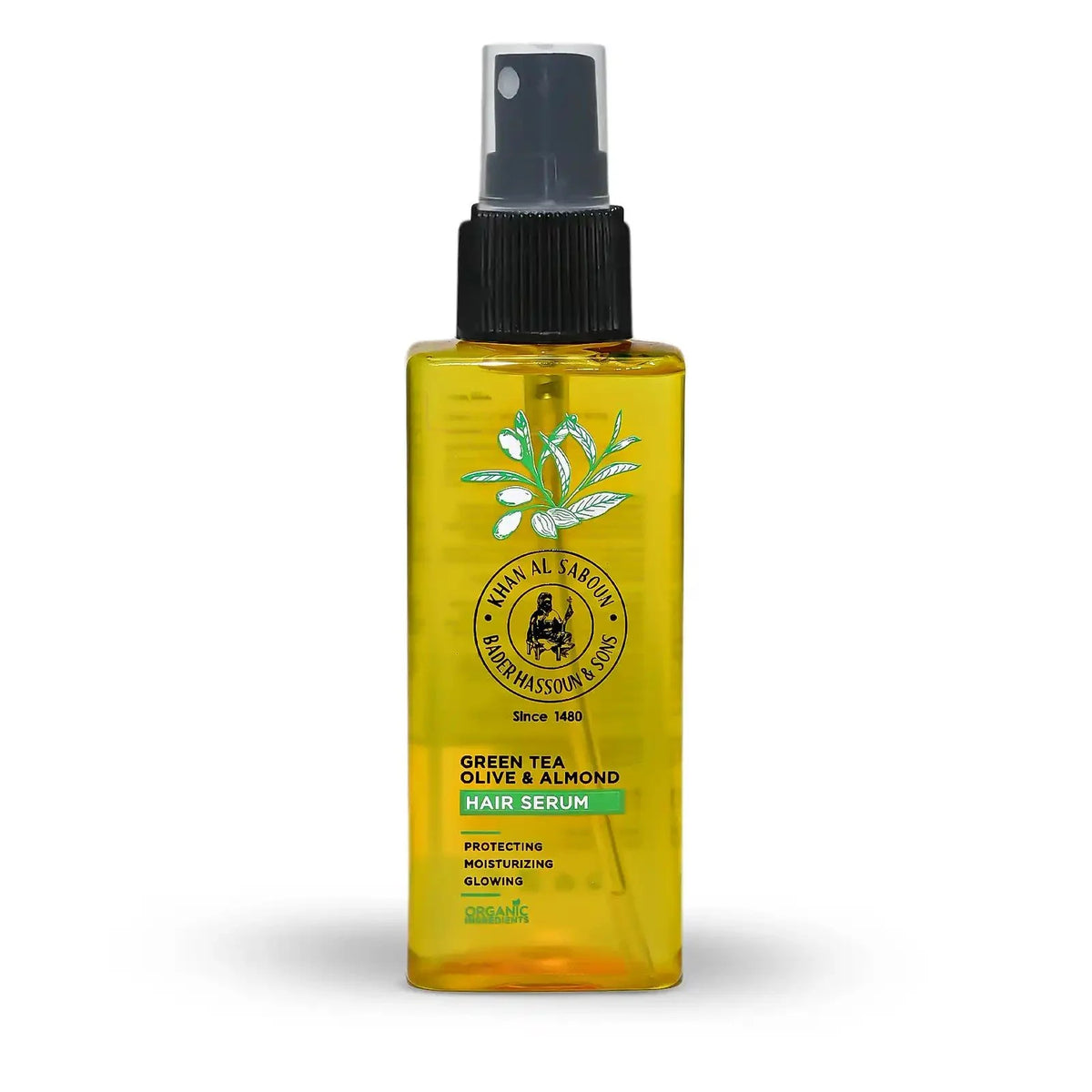 Soins capillaires au thé vert