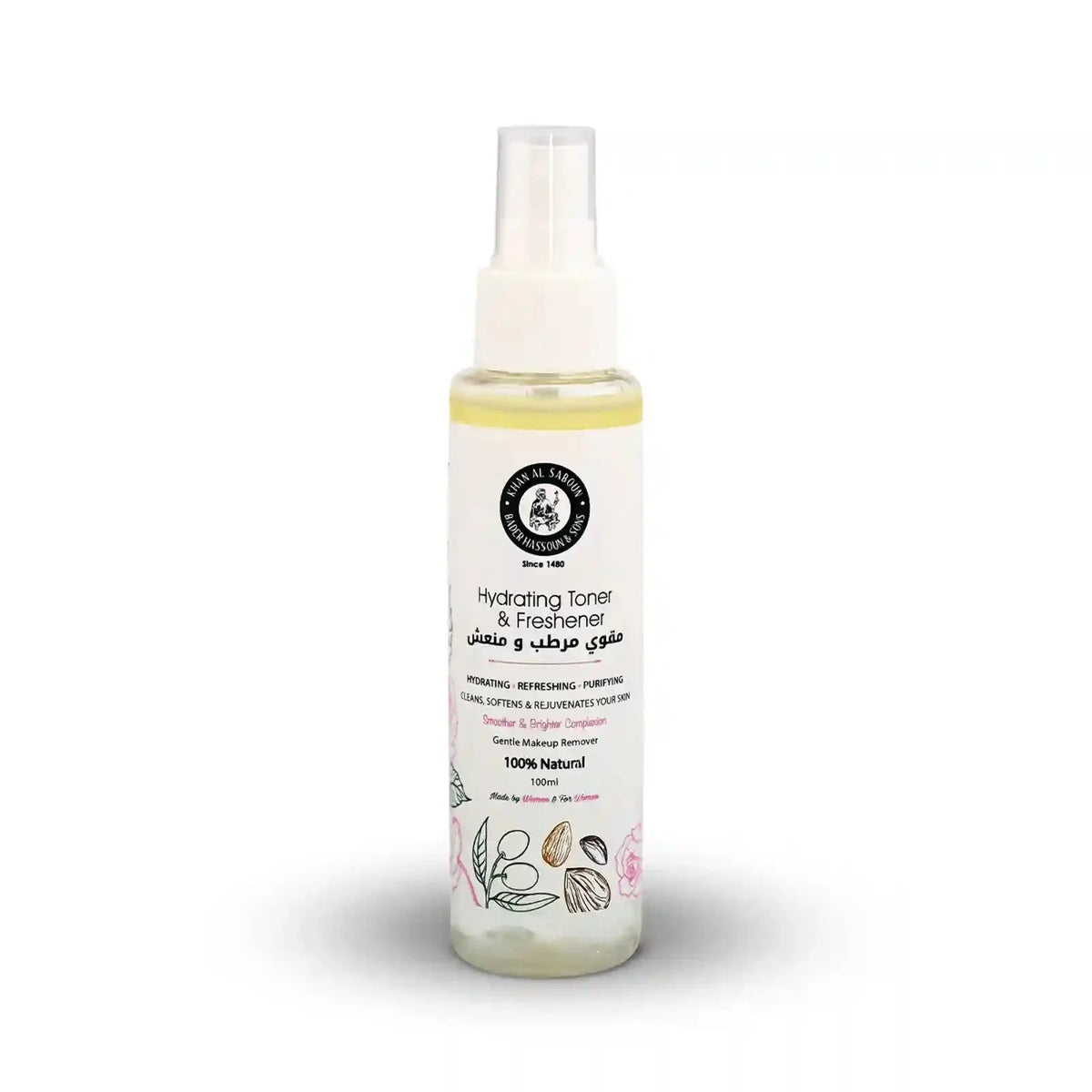 Hydrating toner and freshener 100 ml