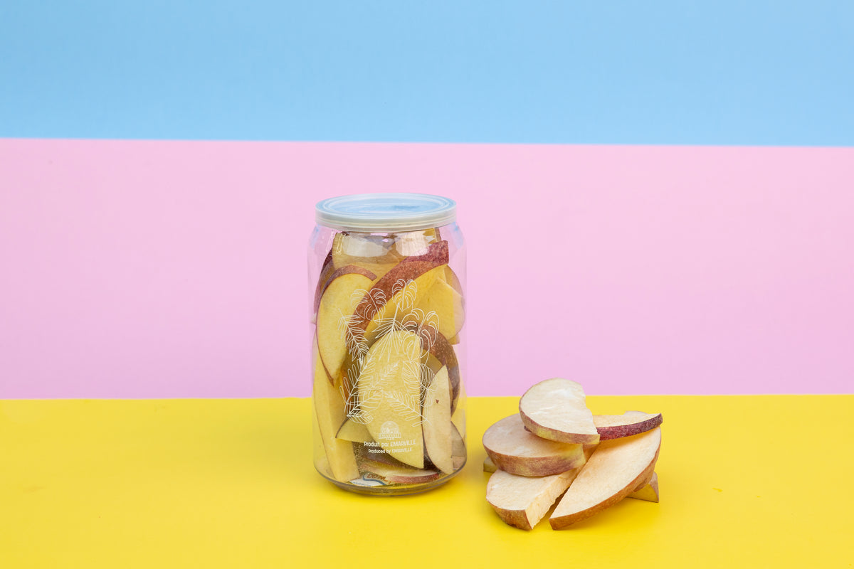 Pomme lyophilisée